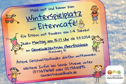 Winterspielplatz im Gemeindezentrum 2024/25