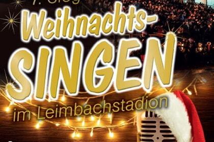 Weihnachtssingen im Leimbachstadion am 14.12.2024